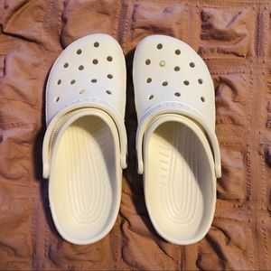 White Crocs